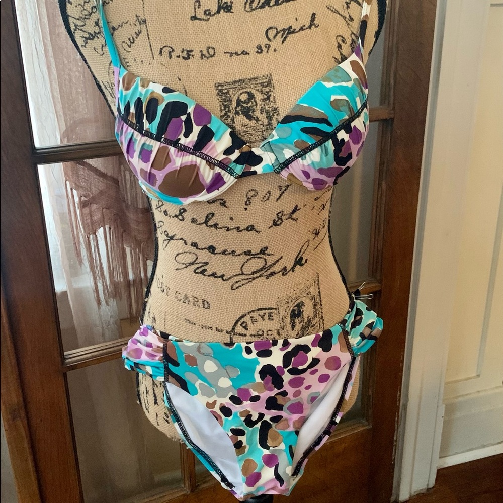 Kenneth Cole New York Padded 2pc Bikini S/32 B/C